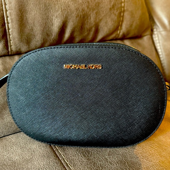 Michael Kors Jet Set Travel Crossbody bag black - Picture 1 of 2